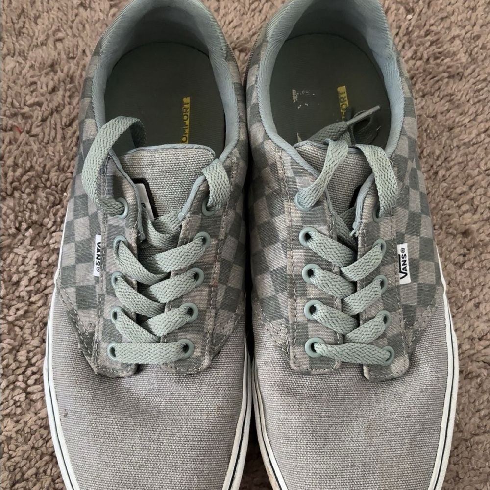 Vans Gray Checkered Men's Sneakers